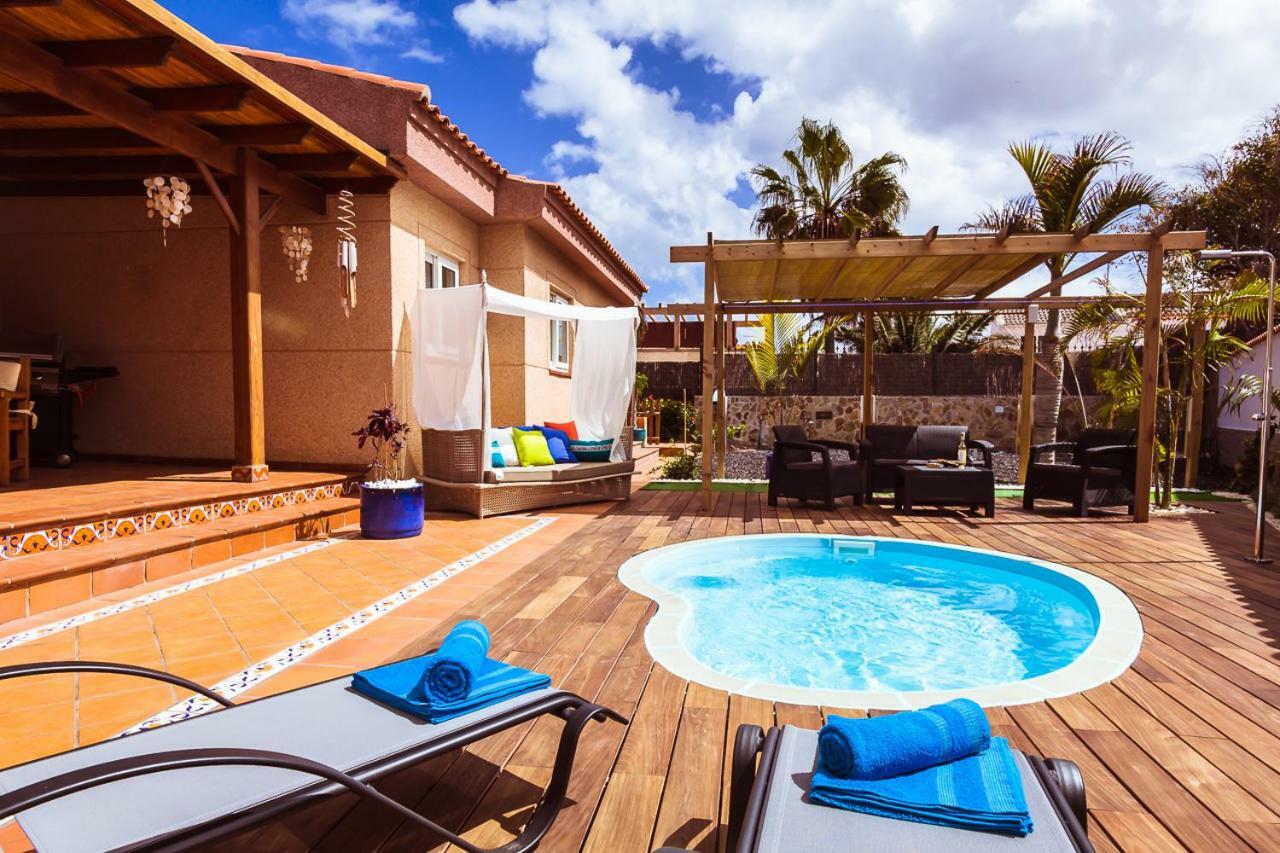 Villa Hibiscus Centrum Corralejo Beach Private Pool Family Екстер'єр фото